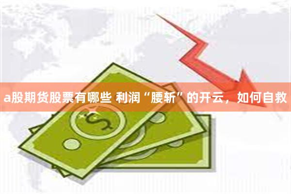 a股期货股票有哪些 利润“腰斩”的开云，如何自救